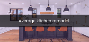 average kitchen remodel